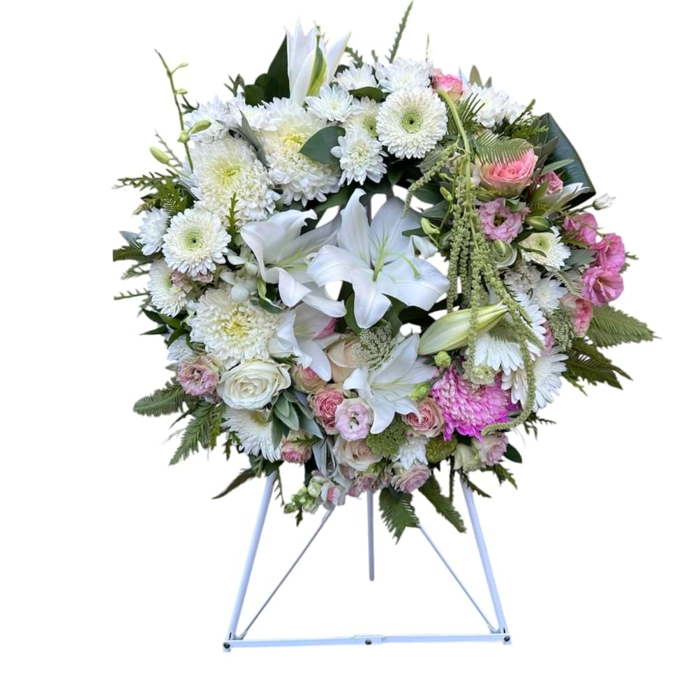 Graceful Farewell Wreath