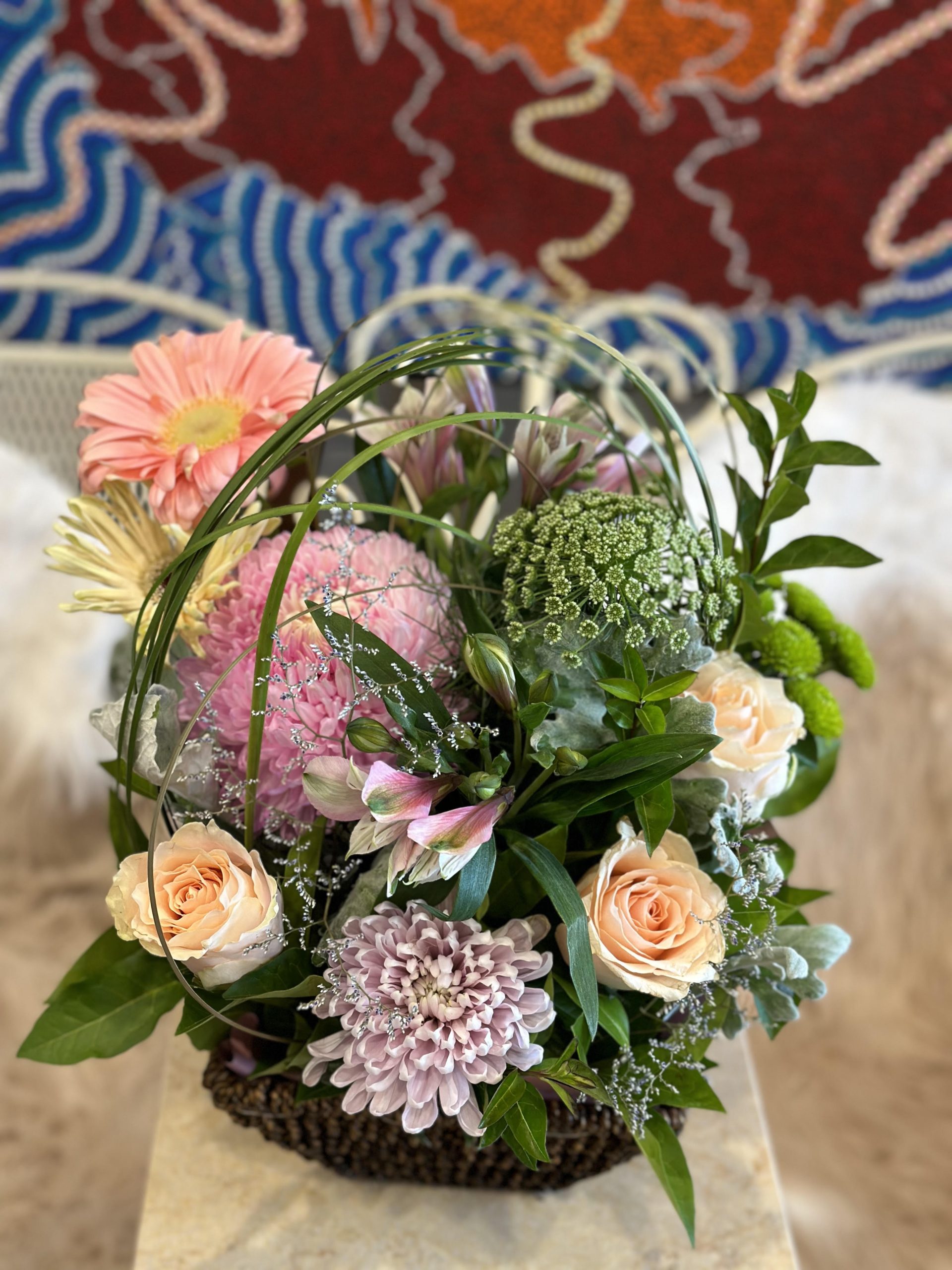 Mother's Day Floral Basket